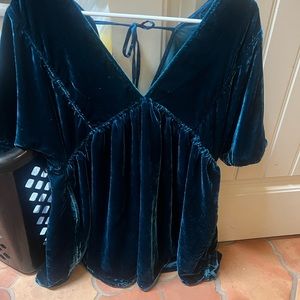 Blue Free People dress size Small